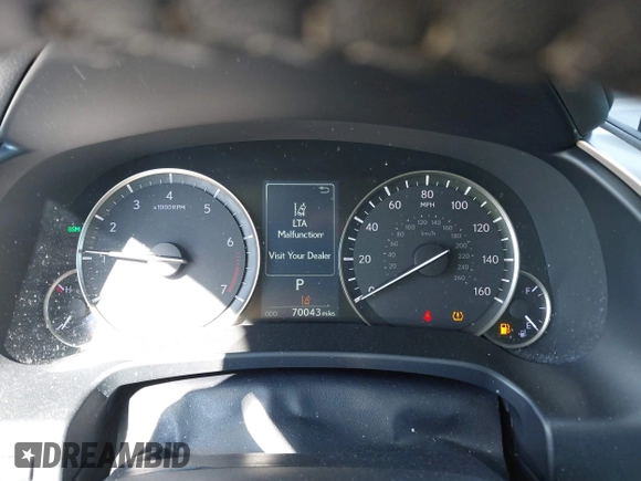 2020 Lexus RX 350 with VIN 2T2HZMDA2LC251790, listed as a IAAI auction lot 41769873 with 70,043 mi miles and . Bid and sale history available at DreamBid. Image 7.