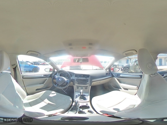 2016 Volkswagen Golf TSI SE with VIN 3VW217AU3GM065008, listed as a Copart auction lot 53892935 with 42,482 mi miles and Salvage Title. Bid and sale history available at carsss.com. Image 15.