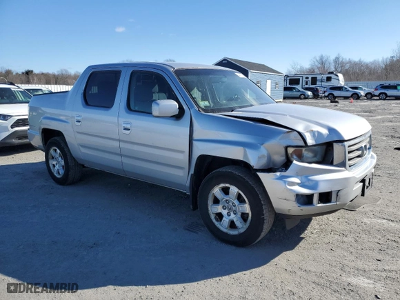 2012 Honda Ridgeline RTS with VIN 5FPYK1F42CB003573, listed as a Copart auction lot 44716135 with 202,229 mi miles and Clean Title. Bid and sale history available at carsss.com. Image 4.