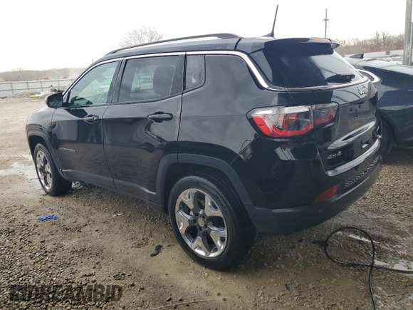 2018 Jeep Compass Limited with VIN 3C4NJDCB4JT340733, listed as a Copart auction lot 50161175 with 84,826 mi miles and Clean Title. Bid and sale history available at DreamBid. Image 2.