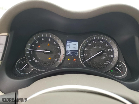 2013 Infiniti M37 with VIN JN1BY1AP5DM513393, listed as a Copart auction lot 71760373 with 71,378 mi miles and Salvage Title. Bid and sale history available at carsss.com. Image 9.