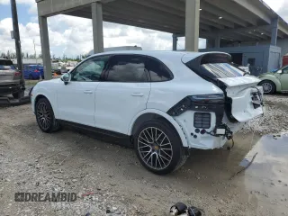 2023 Porsche Cayenne with VIN WP1AA2AY0PDA01300, listed as a Copart auction lot 56468895 with 32,576 mi miles and Salvage title. Bid and sale history available at DreamBid. Image 2.