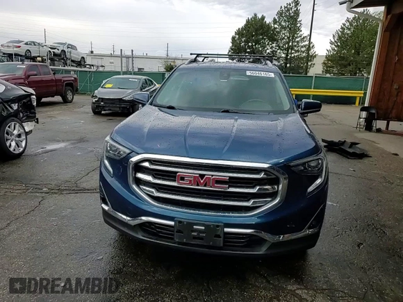 2020 GMC Terrain SLT with VIN 3GKALVEX0LL281386, listed as a Copart auction lot 56046165 with 53,294 mi miles and Salvage title. Bid and sale history available at DreamBid. Image 13.