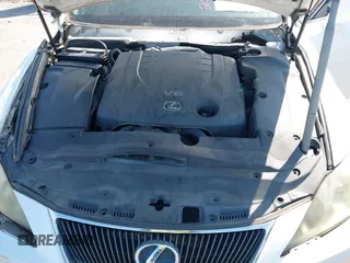 2008 Lexus IS 250 with VIN JTHBK262785083348, listed as a IAAI auction lot 42055461 with Not Provided miles. Bid and sale history available at carsss.com. Image 10.