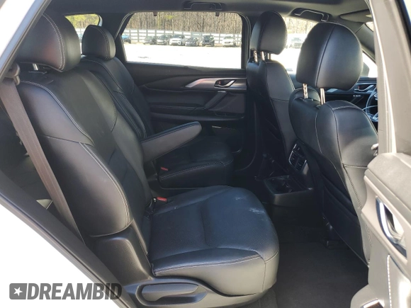 2021 Mazda CX-9 Carbon Edition with VIN JM3TCBDY7M0537378, listed as a Copart auction lot 43446575 with 51,650 mi miles and Salvage title. Bid and sale history available at DreamBid. Image 11.
