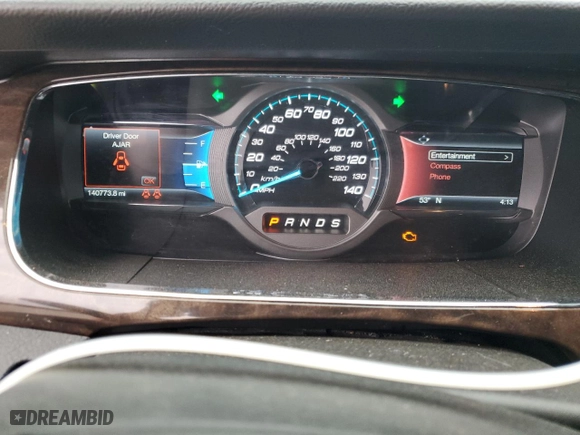 2018 Ford Taurus Limited with VIN 1FAHP2F86JG102439, listed as a Copart auction lot 44960995 with 140773 miles and Salvage Title. Bid and sale history available at carsss.com. Image 9.
