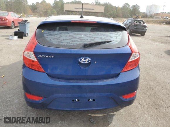 2015 Hyundai Accent Sport with VIN KMHCU5AE6FU205862, listed as a Copart auction lot 45938984 with 110,651 mi miles and Salvage Title. Bid and sale history available at carsss.com. Image 6.