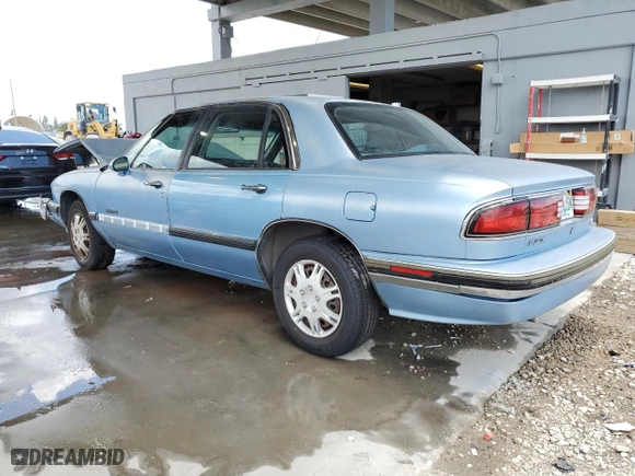 1995 Buick LeSabre Custom with VIN 1G4HP52L3SH487682, listed as a Copart auction lot 57519434 with 65978 miles and Non Repairable. Bid and sale history available at carsss.com. Image 2.