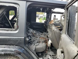 2021 Jeep Wrangler Unlimited Sahara with VIN 1C4HJXEG7MW593969, listed as a Copart auction lot 74041454 with Not provided miles and Non repairable. Bid and sale history available at DreamBid. Image 11.