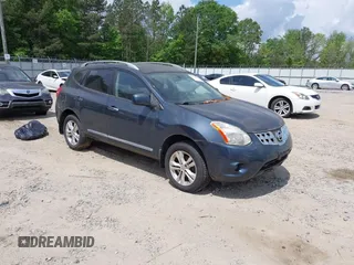 2013 Nissan Rogue S with VIN JN8AS5MVXDW116413, listed as a IAAI auction lot 42176525 with 289,000 mi miles and . Bid and sale history available at DreamBid. Image 1.