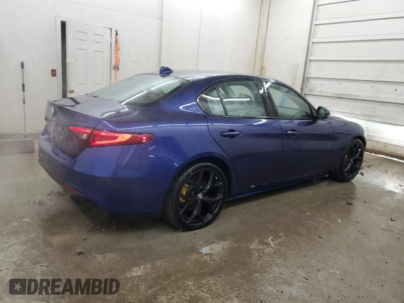 2020 Alfa Romeo Giulia with VIN ZARFAMAN1L7637425, listed as a Copart auction lot 48060025 with 31,083 mi miles and Clean title. Bid and sale history available at DreamBid. Image 3.
