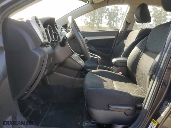 2009 Toyota Matrix with VIN 2T1KU40E09C032580, listed as a Copart auction lot 46833215 with 118,075 mi miles and Salvage Title. Bid and sale history available at carsss.com. Image 7.