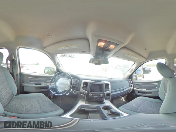 2018 Ram 1500 Big Horn with VIN 1C6RR6GT0JS169268, listed as a Copart auction lot 55416995 with 98,354 mi miles and Salvage title. Bid and sale history available at DreamBid. Image 14.