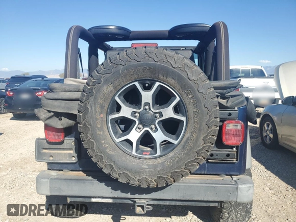 2005 Jeep Wrangler SE with VIN 1J4FA29S65P330905, listed as a Copart auction lot 71633134 with 77,598 mi miles and Salvage Title. Bid and sale history available at carsss.com. Image 6.
