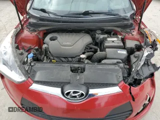 2016 Hyundai Veloster z VIN KMHTC6AD9GU302135, wystawiony jako Copart lot #81881264 z przebiegiem 167 281 mil mil oraz Szkoda całkowita • Salvage title. Historia ofert i sprzedaży dostępna na DreamBid. Obrazek 11.