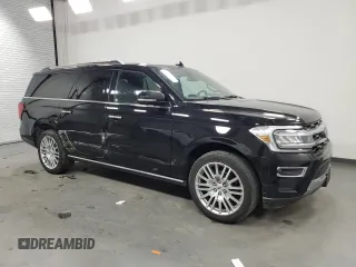 2024 Ford Expedition Max Limited with VIN 1FMJK2A80REA34966, listed as a Copart auction lot 45953305 with 25,357 mi miles and Clean title. Bid and sale history available at DreamBid. Image 4.