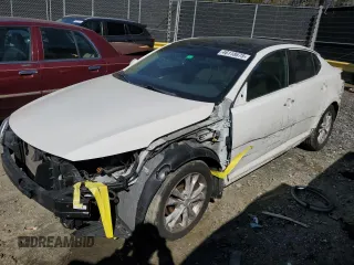 2012 Kia Optima EX with VIN 5XXGN4A78CG089984, listed as a Copart auction lot 46118675 with 122,598 mi miles and Salvage Title. Bid and sale history available at DreamBid. Image 1.