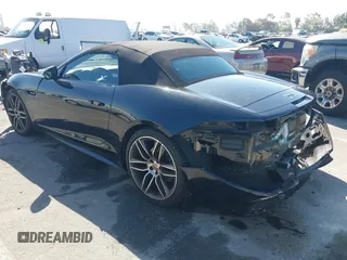 2020 Jaguar F-Type with VIN SAJD85FV9LCK65563, listed as a IAAI auction lot 41862418 with 22,807 mi miles and . Bid and sale history available at DreamBid. Image 3.