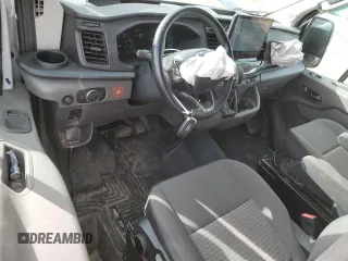 2023 Ford Transit Cargo with VIN 1FTBW2XG9PKB73049, listed as a Copart auction lot 50264605 with 103,021 mi miles and Salvage title. Bid and sale history available at DreamBid. Image 8.