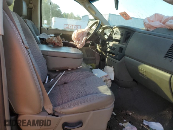 2008 Dodge 1500 ST with VIN 1D7HA16K08J158008, listed as a Copart auction lot 88238895 with 123,894 mi miles and Salvage Title. Bid and sale history available at DreamBid. Image 11.