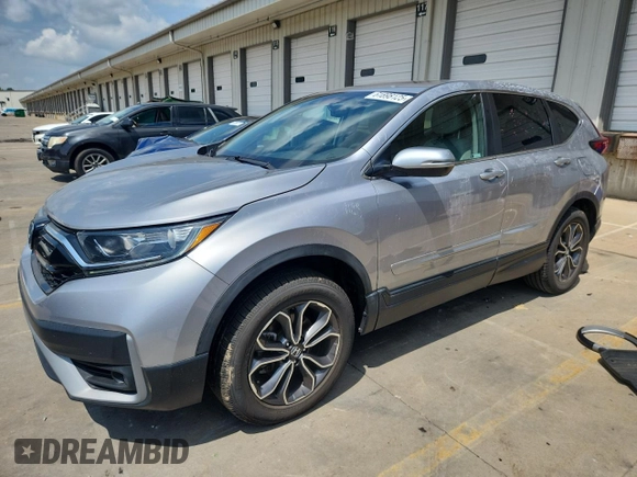 2020 Honda CR-V EX-L with VIN 2HKRW2H88LH671645, listed as a Copart auction lot 61898125 with 38,516 mi miles and Salvage title. Bid and sale history available at DreamBid. Image 1.