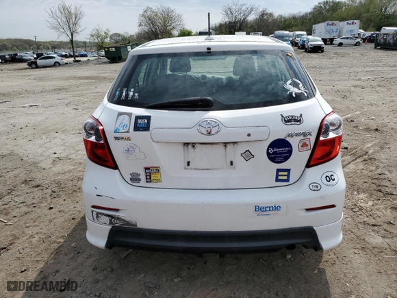 2010 Toyota Matrix with VIN 2T1KU4EE5AC268588, listed as a Copart auction lot 53231795 with 208,761 mi miles and Clean Title. Bid and sale history available at carsss.com. Image 6.