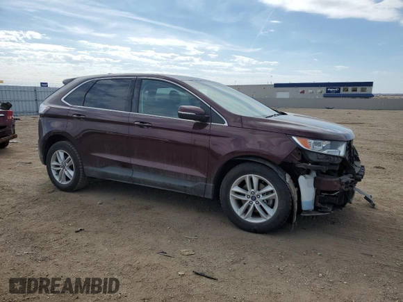 2018 Ford Edge SEL with VIN 2FMPK3J98JBB73476, listed as a Copart auction lot 50545465 with 114,815 mi miles and Salvage Title. Bid and sale history available at carsss.com. Image 4.