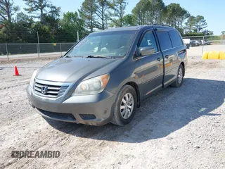 2008 Honda Odyssey EX-L with VIN 5FNRL387X8B028726, listed as a IAAI auction lot 42000456 with 209,427 mi miles. Bid and sale history available at carsss.com. Image 2.