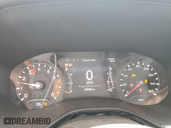 2023 Jeep Compass Sport z VIN 3C4NJDAN0PT569903, wystawiony jako Copart lot #53154035 z przebiegiem 30 060 mil mil oraz Szkoda całkowita • Salvage title. Historia ofert i sprzedaży dostępna na DreamBid. Obrazek 9.