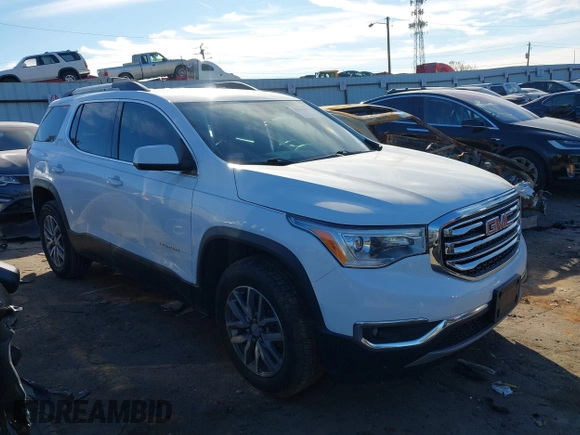 2017 GMC Acadia SLE with VIN 1GKKNLLS0HZ214443, listed as a IAAI auction lot 41351071 with 73,675 mi miles. Bid and sale history available at carsss.com. Image 1.