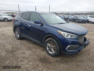 2018 Hyundai Santa Fe Sport 2.4L with VIN 5XYZT3LB3JG538930, listed as a IAAI auction lot 41929018 with NaN miles. Bid and sale history available at carsss.com. Image 1.