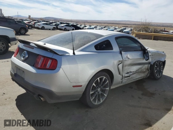 2012 Ford Mustang GT Premium with VIN 1ZVBP8CF3C5265034, listed as a Copart auction lot 47884345 with 138,802 mi miles and Salvage Title. Bid and sale history available at DreamBid. Image 3.