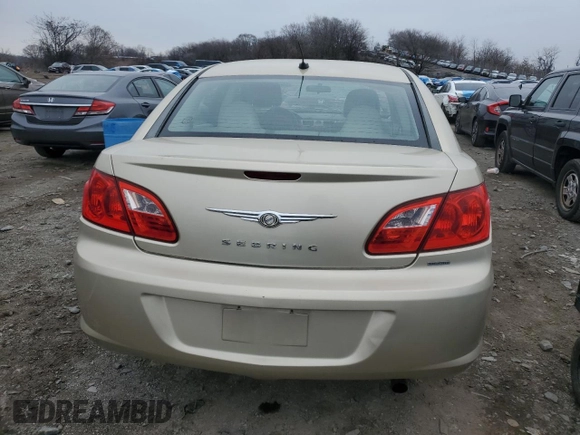 2010 Chrysler Sebring Touring with VIN 1C3CC4FB3AN191779, listed as a Copart auction lot 86015804 with 45,751 mi miles and Salvage Title. Bid and sale history available at DreamBid. Image 6.
