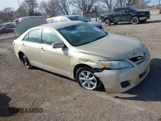 2011 Toyota Camry LE with VIN 4T4BF3EK6BR115654, listed as a IAAI auction lot 41797274 with 110,258 mi miles. Bid and sale history available at carsss.com. Image 1.