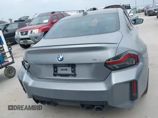 2025 BMW M2 with VIN 3MF23DM0XS8E95167, listed as a IAAI auction lot 41664519 with 13 mi miles. Bid and sale history available at carsss.com. Image 16.