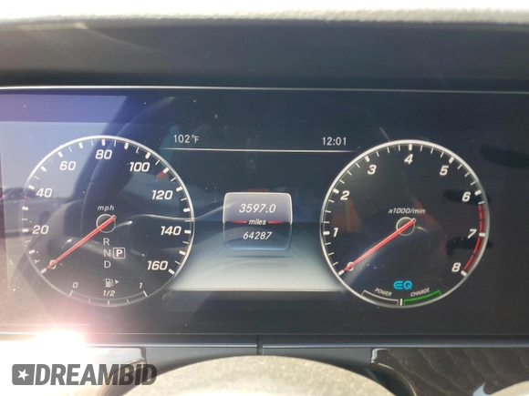 2019 Mercedes-Benz CLS 450 with VIN WDD2J5JB9KA027171, listed as a Copart auction lot 60758935 with 64,287 mi miles and Salvage title. Bid and sale history available at DreamBid. Image 9.