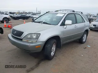 1999 Lexus RX 300 Luxury SUV with VIN JT6HF10U5X0017629, listed as a IAAI auction lot 41569806 with 174,068 mi miles. Bid and sale history available at carsss.com. Image 2.