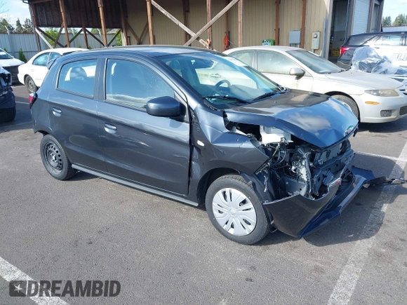2024 Mitsubishi Mirage ES z VIN ML32AUHJ3RH013336, wystawiony jako IAAI lot #42085444 z przebiegiem 11 675 mil mil oraz . Historia ofert i sprzedaży dostępna na DreamBid. Obrazek 1.