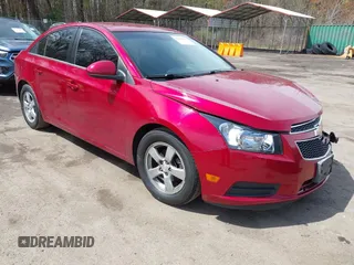 2014 Chevrolet Cruze 1LT with VIN 1G1PC5SB5E7419437, listed as a IAAI auction lot 41961469 with 90,439 mi miles and . Bid and sale history available at DreamBid. Image 1.