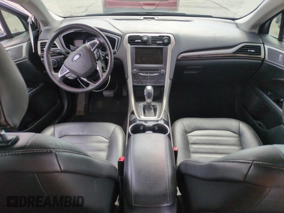 2015 Ford Fusion SE with VIN 3FA6P0HD7FR257555, listed as a Copart auction lot 52453815 with 52,609 mi miles and Salvage Title. Bid and sale history available at DreamBid. Image 8.
