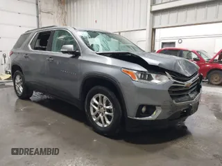 2021 Chevrolet Traverse LT Cloth with VIN 1GNEVGKWXMJ221288, listed as a IAAI auction lot 41874295 with 78,352 mi miles. Bid and sale history available at carsss.com. Image 1.