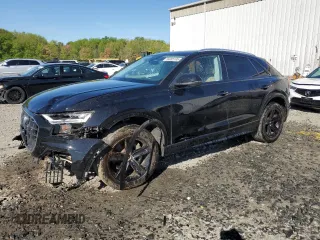 2019 Audi Q8 Premium z VIN WA1AVAF14KD017045, wystawiony jako Copart lot #54085185 z przebiegiem 78 342 mil mil oraz Szkoda całkowita • Salvage title. Historia ofert i sprzedaży dostępna na DreamBid. Obrazek 1.