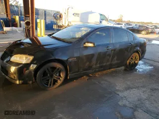 2009 Pontiac G8 with VIN 6G2ER57799L215116, listed as a Copart auction lot 76583864 with 169,602 mi miles and Salvage Title. Bid and sale history available at carsss.com. Image 1.