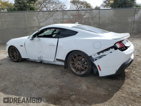 2024 Ford Mustang GT with VIN 1FA6P8CF4R5431239, listed as a Copart auction lot 44819705 with 0 mi miles and Salvage Title. Bid and sale history available at carsss.com. Image 2.