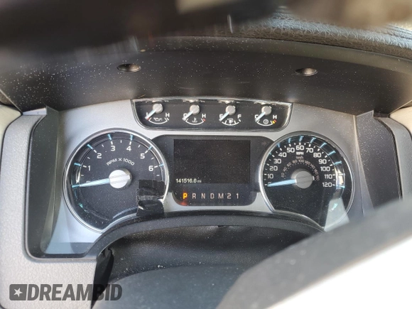 2011 Ford F-150 XLT with VIN 1FTFW1ET5BFA91591, listed as a Copart auction lot 49219635 with 141,516 mi miles and Clean Title. Bid and sale history available at carsss.com. Image 9.