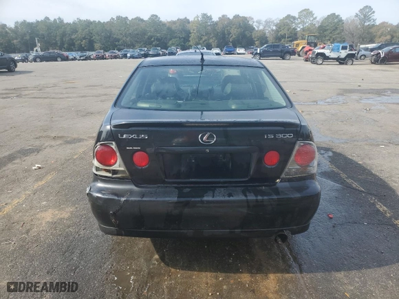 2005 Lexus IS 300 Sport with VIN JTHBD192650095080, listed as a Copart auction lot 42356455 with 220,885 mi miles and Salvage Title. Bid and sale history available at carsss.com. Image 6.