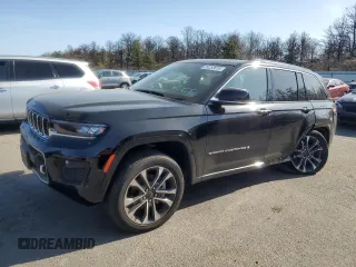 2023 Jeep Grand Cherokee Overland with VIN 1C4RJHDG7P8740876, listed as a Copart auction lot 55253815 with 29,155 mi miles and Salvage title. Bid and sale history available at DreamBid. Image 1.