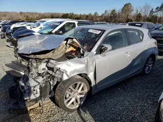 2014 Lexus CT 200h с VIN JTHKD5BH2E2187703, выставлен на аукционе Copart как лот 47100465 с пробегом 66 370 миль миль и Списание • Salvage title. История ставок и продаж доступна на DreamBid. Изображение 1.