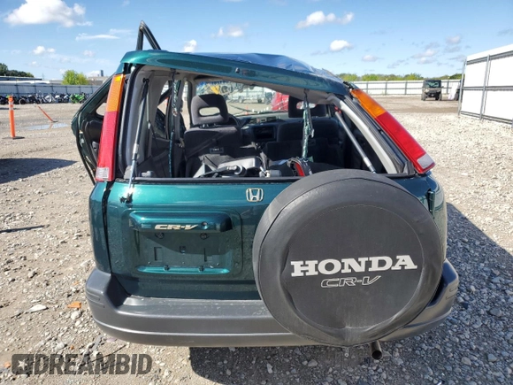 2000 Honda CR-V EX with VIN JHLRD1861YC004680, listed as a Copart auction lot 72204124 with 115,521 mi miles and Non Repairable. Bid and sale history available at carsss.com. Image 6.