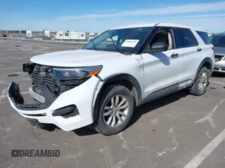 2020 Ford Explorer with VIN 1FMSK8BH3LGC46889, listed as a IAAI auction lot 41661584 with 77,543 mi miles. Bid and sale history available at carsss.com. Image 2.